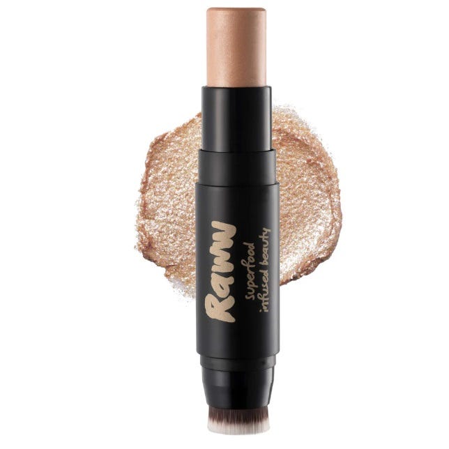 Raww Coconut Splash Lip Gloss – Sea Curls with Coconut Oil and shimmering cool finish - 3.1ml