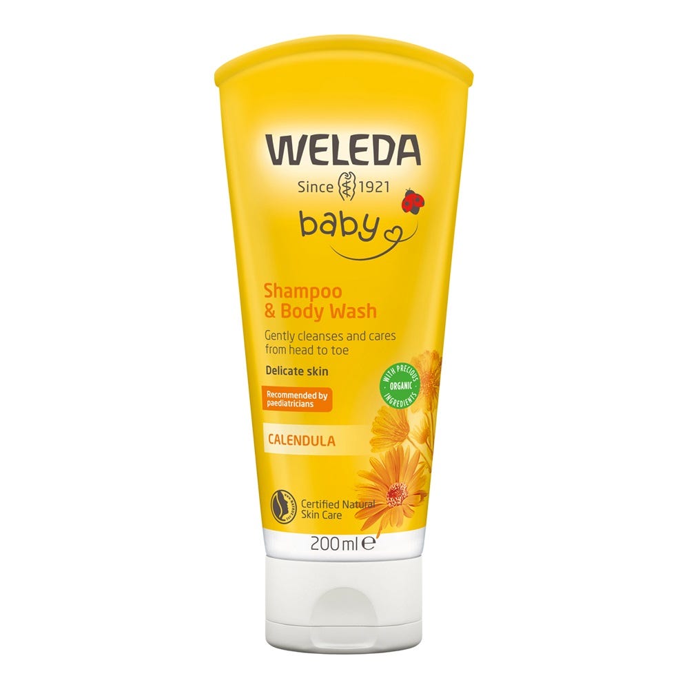 Calendula Baby Shampoo & Body Wash
