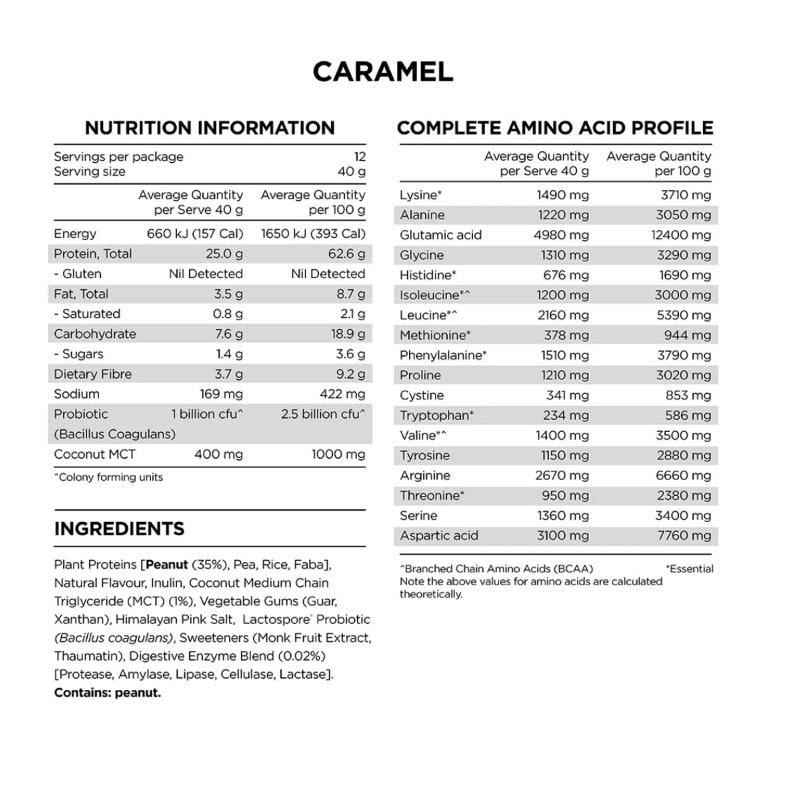 Peanut Protein - Caramel