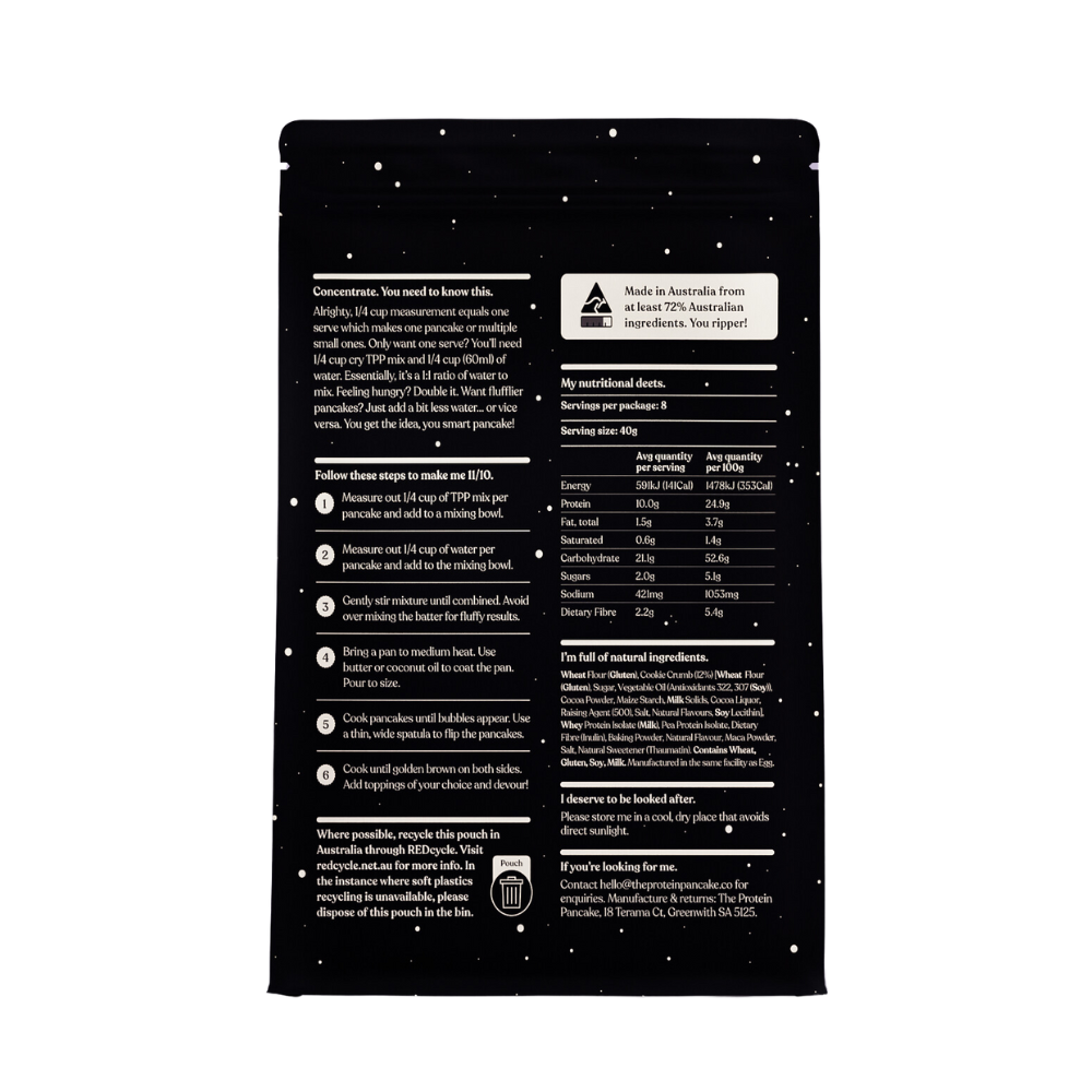 Cookies & Cream Protein Pancake Mix