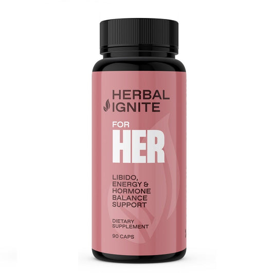 Image of Intenza Herbal Ignite for Her Bottle and Capsules
