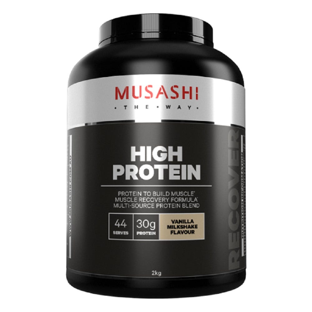 High Protein Vanilla Milkshake