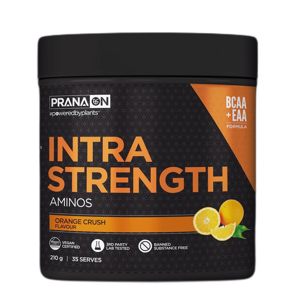 PranaOn Intra Strength Aminos Orange Crush 210g