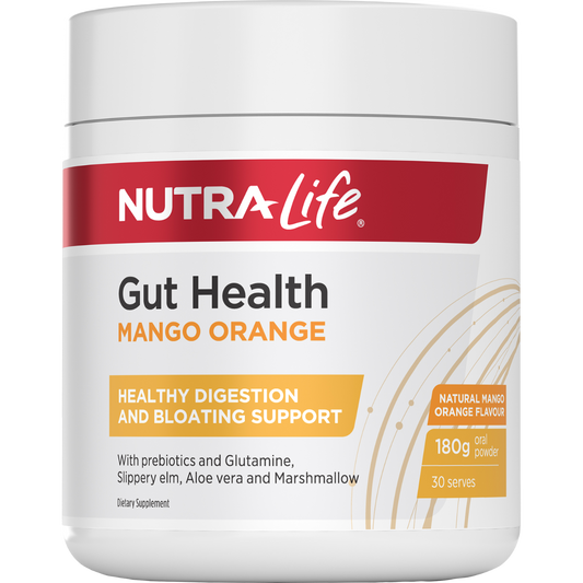 Nutra-Life Gut Health supplement for digestive and immune support