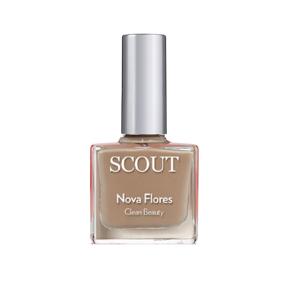 Scout Cosmetics Nail Polish in Mocka Muse – Mocha Muse Breathable Super‑Food Polish - 12ml