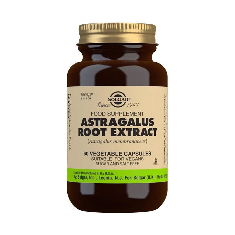Solgar Astragalus Root Extract: Immune Support Herbal Supplement