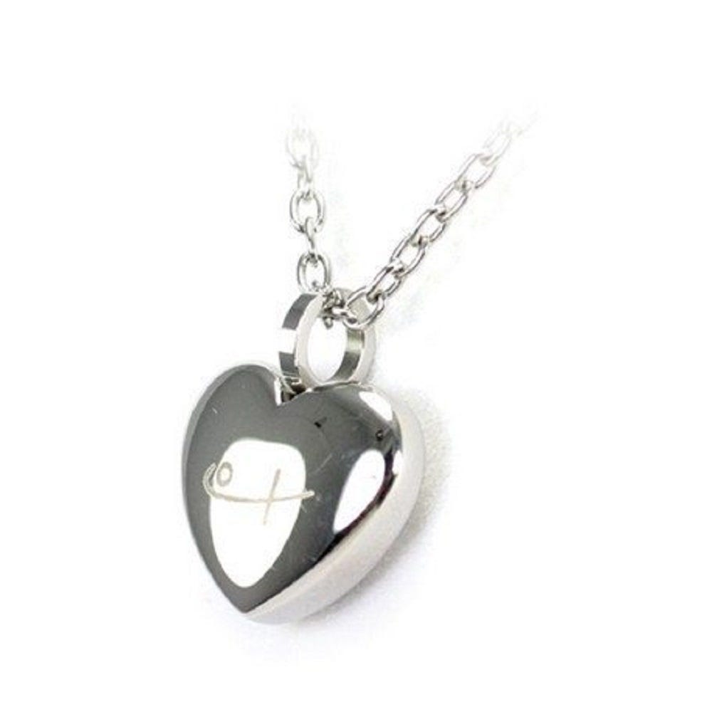 Classic Heart Pendant SS