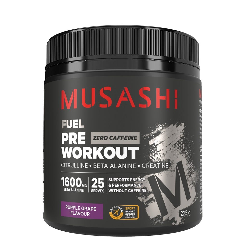 Pre-Workout Zero Caffeine Purple Grape