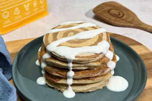 Cinnamon Roll Pancakes