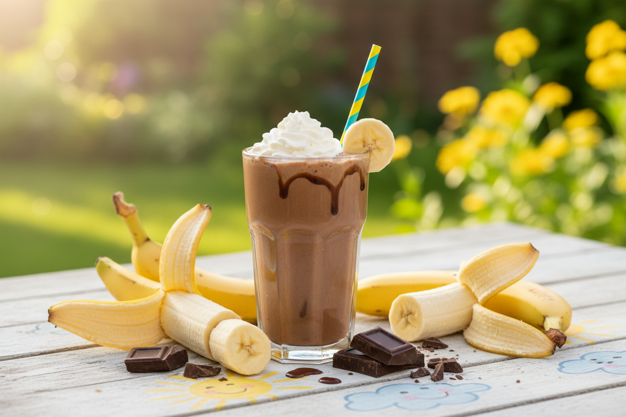 Kids' Choc Banana Smoothie