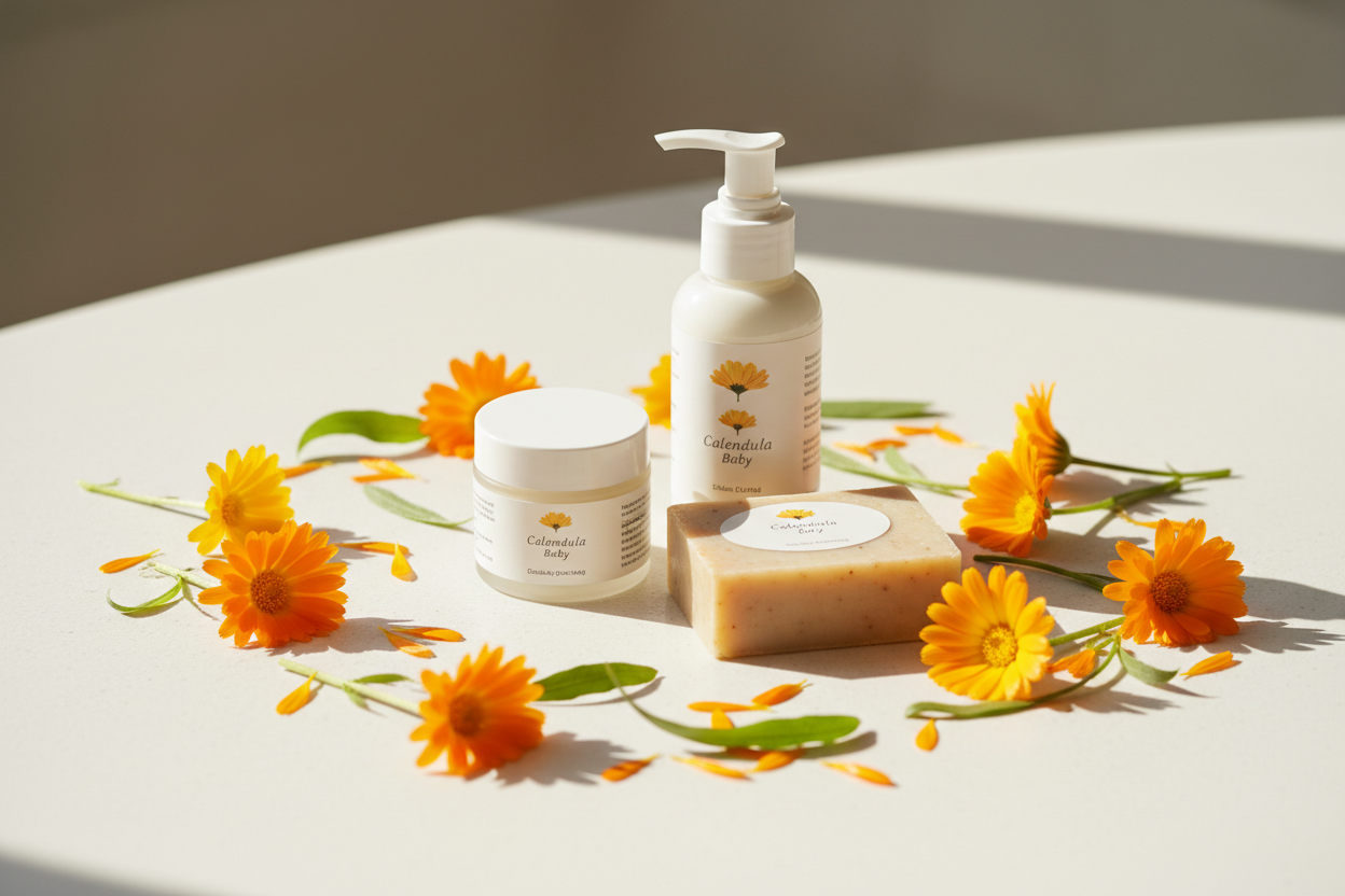 Calendula for Baby Skin Care