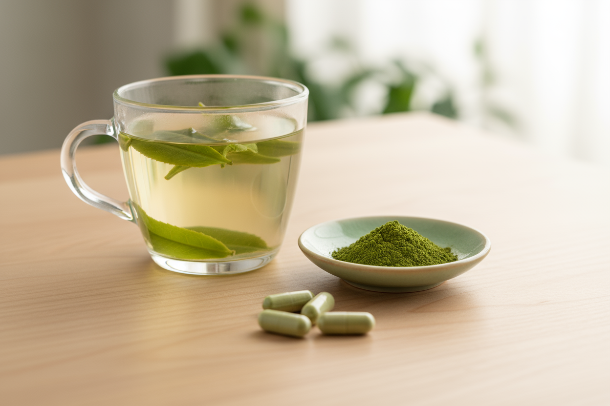 Green Tea Extract supplement – antioxidant and energy support from Health 2000 NZ