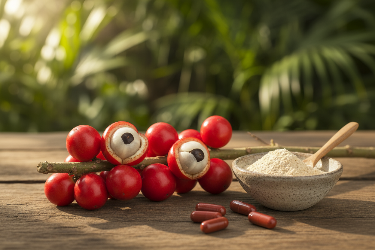 Guarana supplement – natural energy and mental focus support from Health 2000 NZ