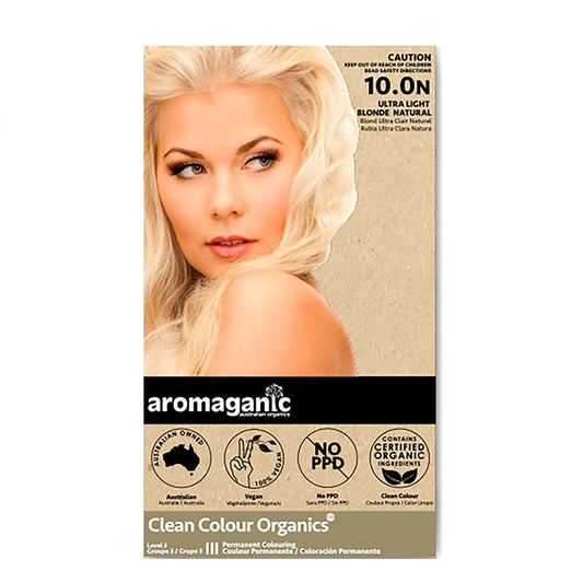Aromaganic Vegan Organic Hair Dye 10.0n Ultra Light Blonde