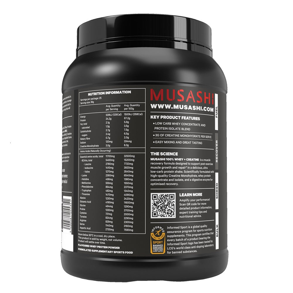 100% Whey + Creatine Chocolate