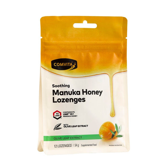 Mānuka Honey Lozenges Olive Leaf Extract