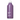 Purple shampoo bottle with white pump labeled 'Blondie Hair Strong Anti-Yellow Shampoo genye.' on a white background