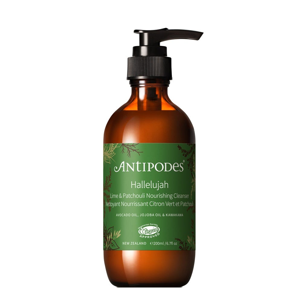 Hallelujah Lime & Patchouli Nourishing Cleanser - Health 2000