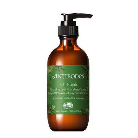 Hallelujah Lime & Patchouli Nourishing Cleanser - Health 2000