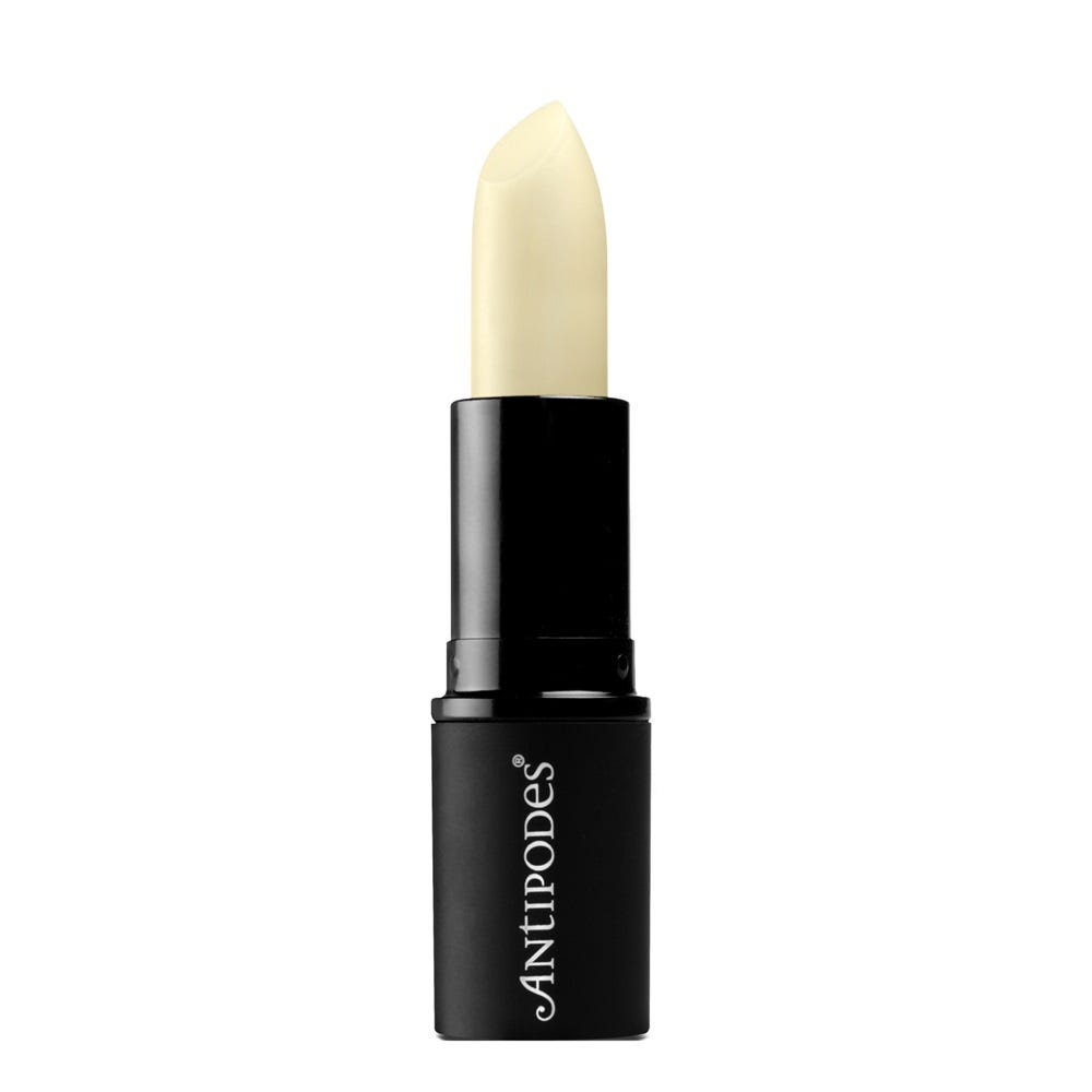 Antipodes Kiwi Seed Oil Lip Conditioner – nourishing vitamin‑C lip balm with avocado & kiwi seed oils - 4g