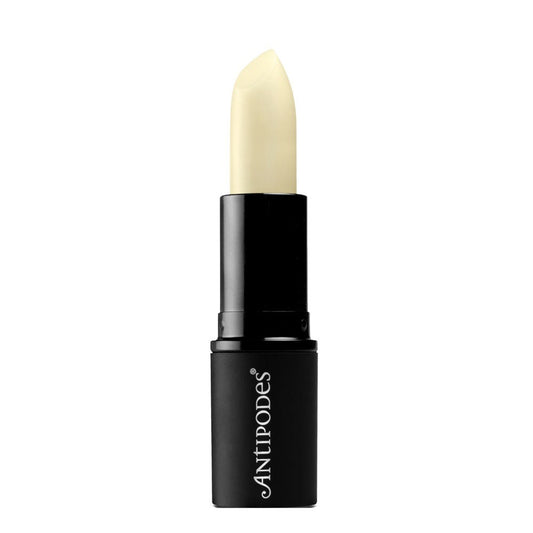 Antipodes Kiwi Seed Oil Lip Conditioner – nourishing vitamin‑C lip balm with avocado & kiwi seed oils - 4g