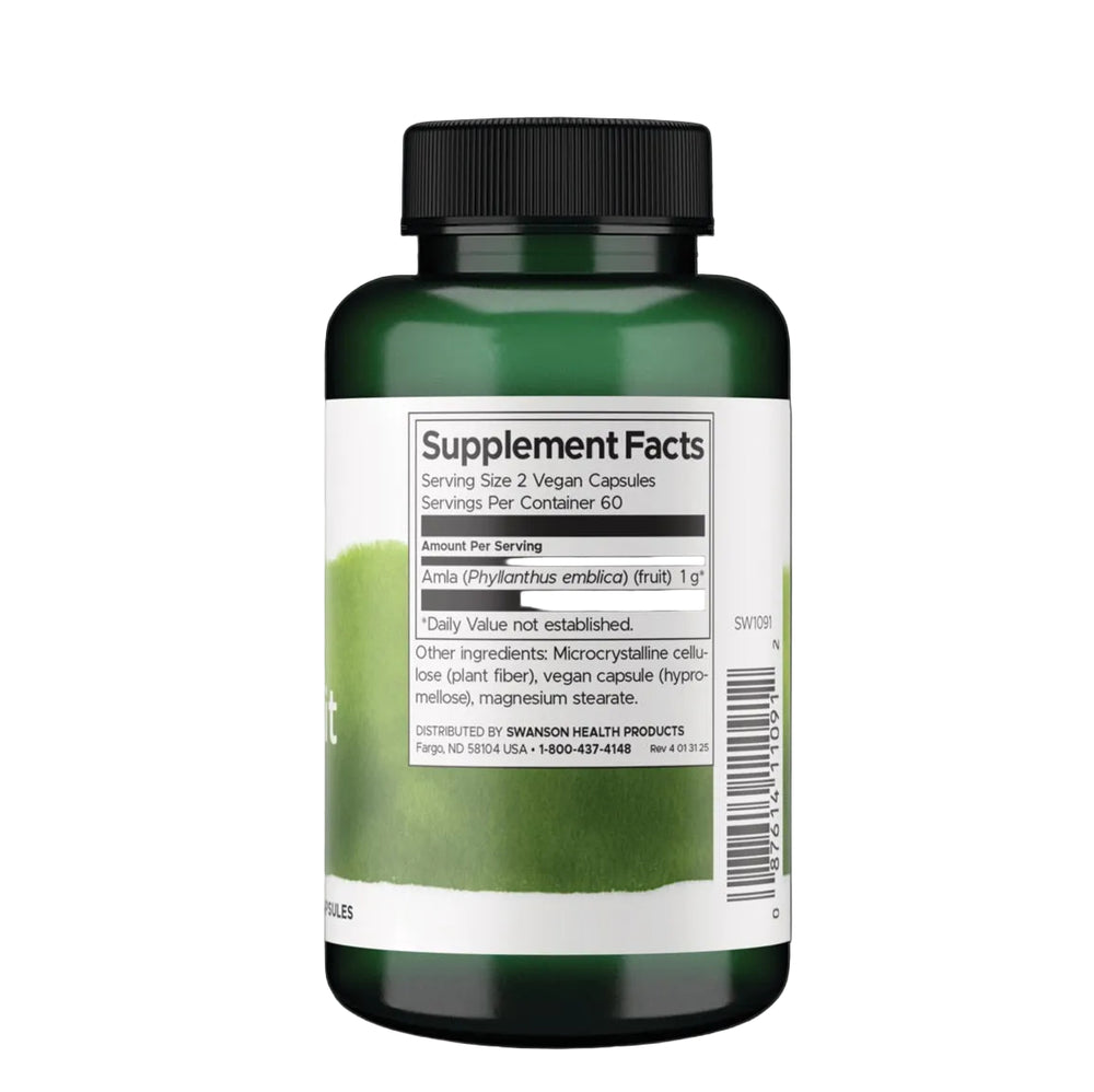 A dark green supplement bottle with a black cap and a white label showing Supplement Facts, photographed against a solid black background. The brand name 'SABRON HEALTH PRODUCTS' is visible on the label.