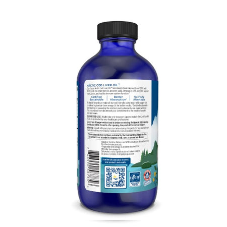Arctic Cod Liver Oil Liquid - Lemon