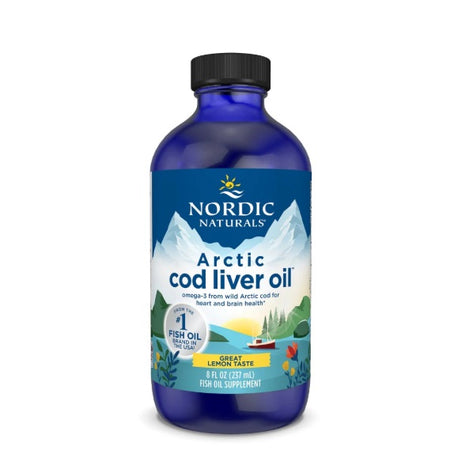 Arctic Cod Liver Oil Liquid - Lemon
