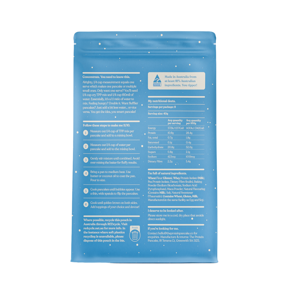 Buttermilk Protein Pancake Mix - Health 2000