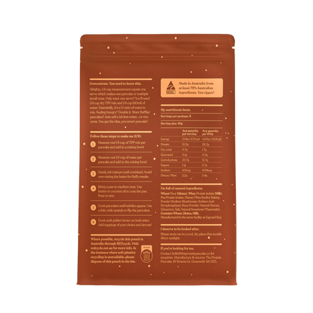 Cinnamon Churro Protein Pancake Mix - Health 2000