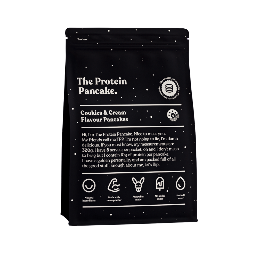 Cookies & Cream Protein Pancake Mix - Health 2000