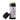 Tallow natural deodorant stick with black cap on a white background