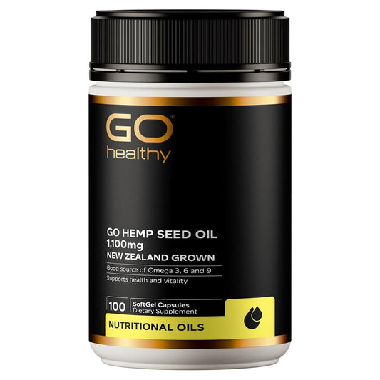 GO Hemp Seed Oil 1,100mg