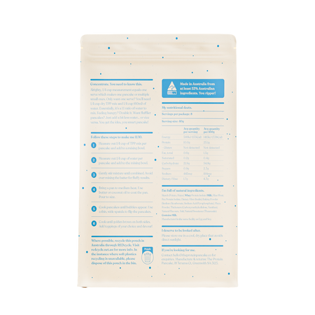 Gluten Free Buttermilk Protein Pancakes - Health 2000