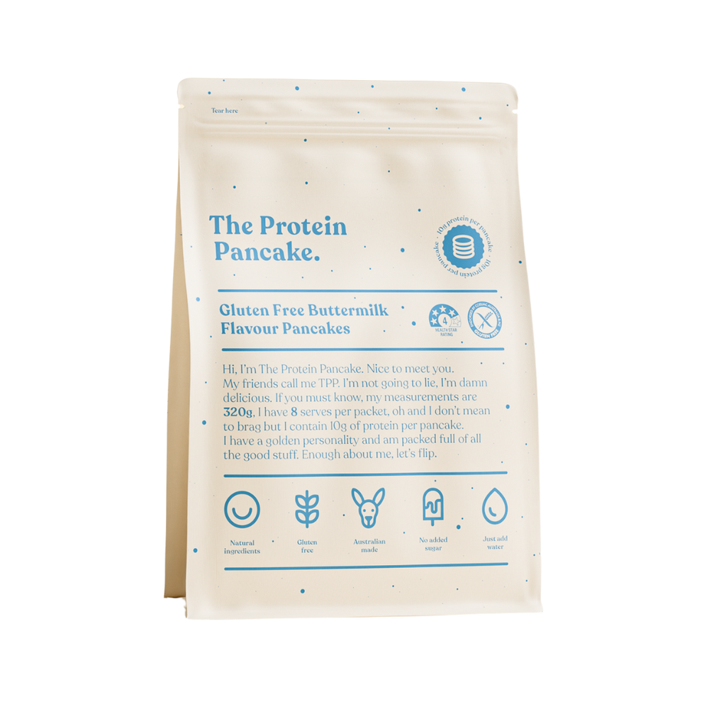 Gluten Free Buttermilk Protein Pancakes - Health 2000