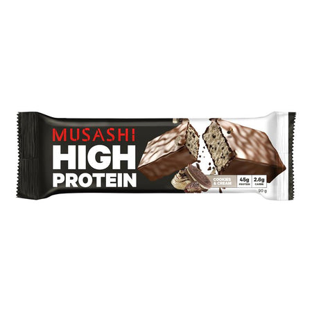 High Protein Bar Cookies & Cream