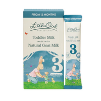 Little Oak toddler milk packaging on a white background