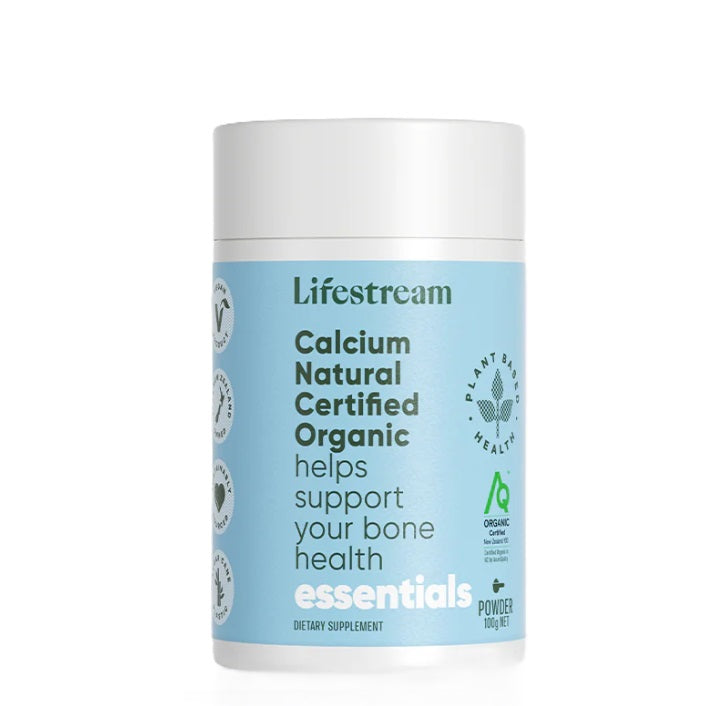 Calcium Natural Certified Organic Powder