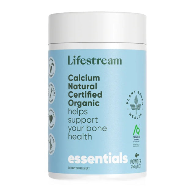 Calcium Natural Certified Organic Powder