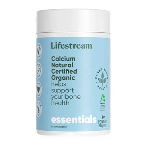 Calcium Natural Certified Organic Powder