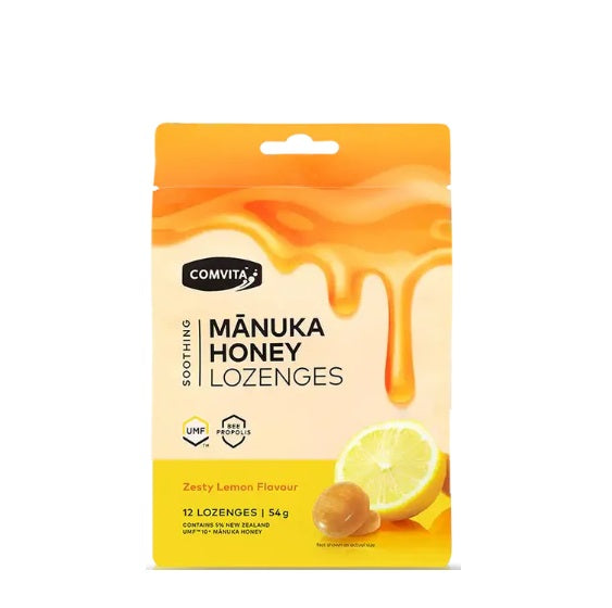 Mānuka Honey Lozenges Lemon