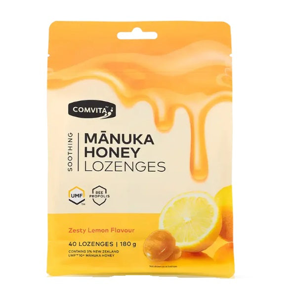 Mānuka Honey Lozenges Lemon
