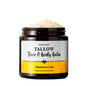 Jar of Tallow Face & Body Balm with a visible label on a white background