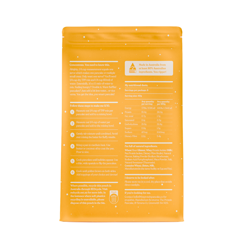 Maple Protein Pancake Mix - Health 2000