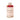 Jar of black pepper with a label on a white background