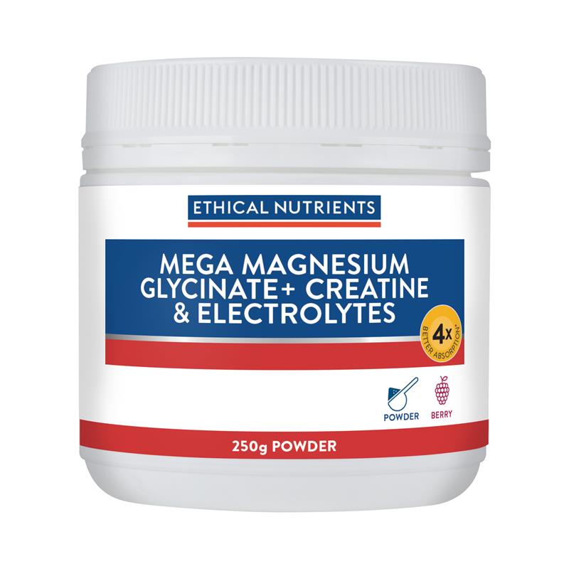 Mega Magnesium Glycinate+ Creatine & Electrolytes
