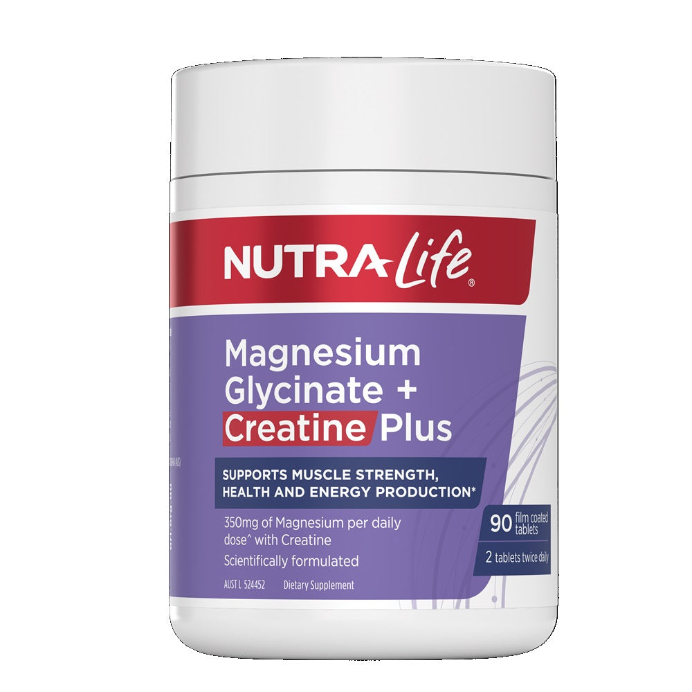 Magnesium Glycinate + Creatine Plus Tablets