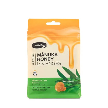 Mānuka Honey Lozenges Olive Leaf Extract