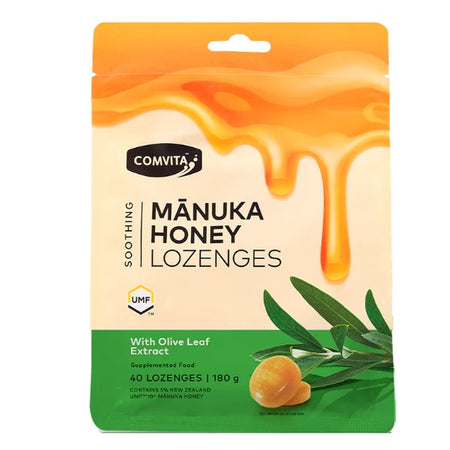 Mānuka Honey Lozenges Olive Leaf Extract