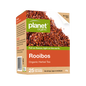 Planet Organic Rooibos tea packaging on a white background